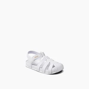 REEF Toddler/Little Kid Water Beachy Fisherman Sandal, Water Friendly, Adjustable Velcro Strap, Closed Toe