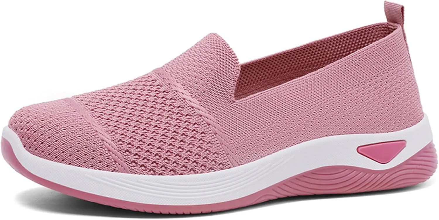Running Shoes for Women Slip On Versatile Casual Sneakers Comfort Lightweight Sock Shoes Breathable Mesh Shoes
