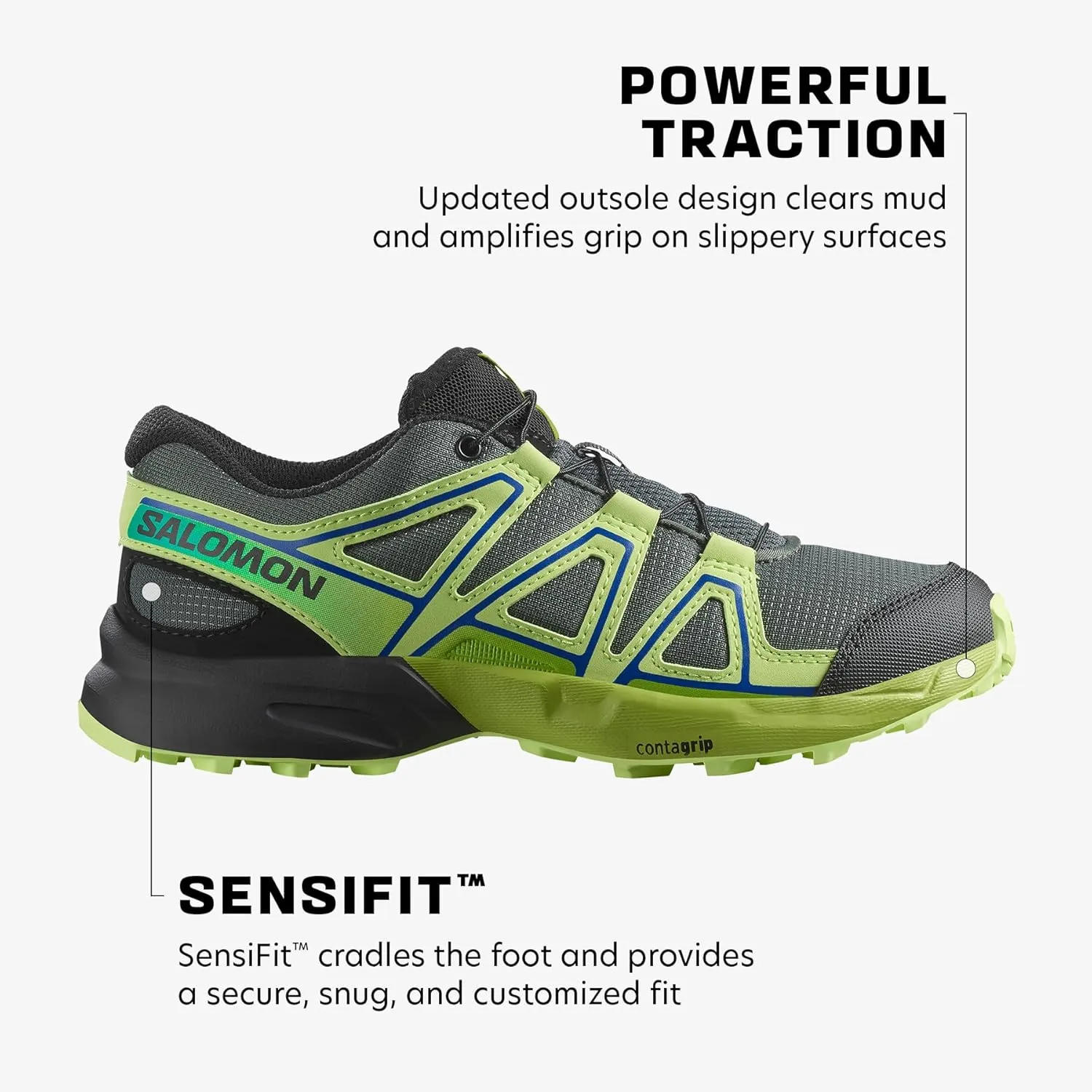 Salomon Unisex Juniors Speedcross Trail Running Shoes for Kids