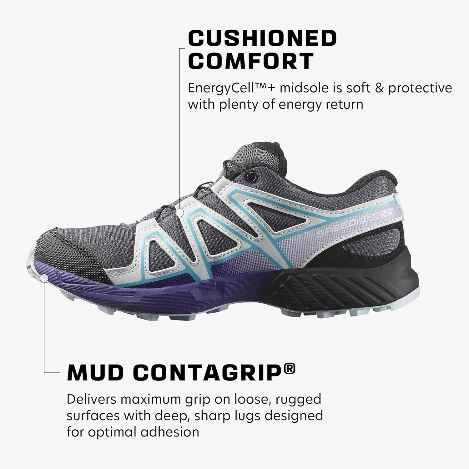 Salomon Unisex Juniors Speedcross Trail Running Shoes for Kids
