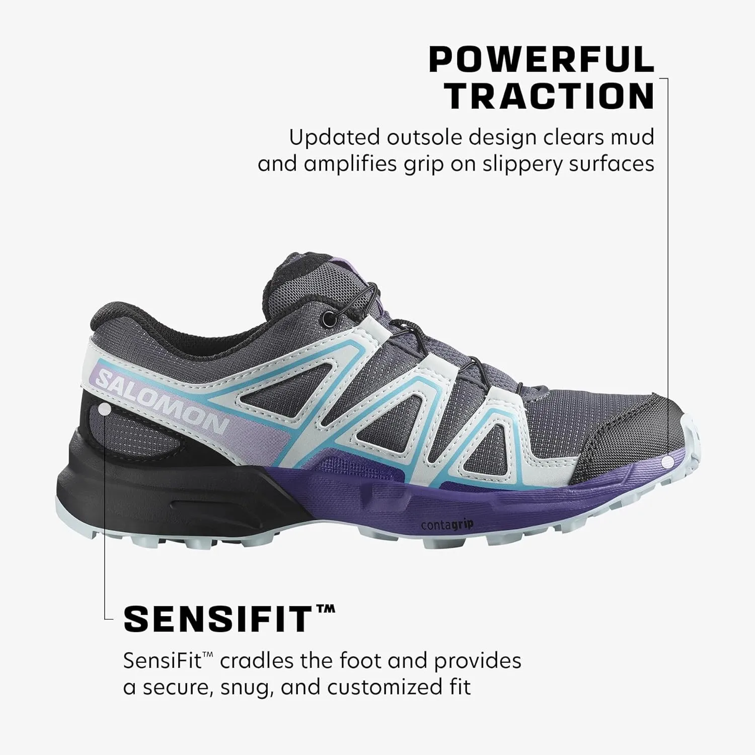 Salomon Unisex Juniors Speedcross Trail Running Shoes for Kids