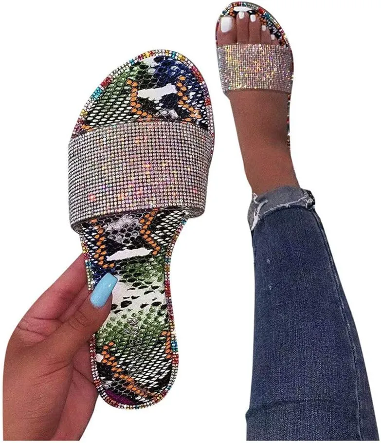 Sandals for Women Wide Width,T-Strap Comfy Platform Sandal Shoes Summer Beach Travel Fashion Slipper Flip Flops