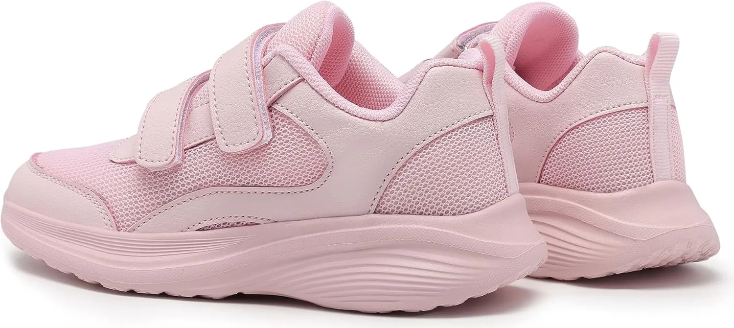 Santiro Boys Tennis Shoes Girls Sneakers Lightweight Soft Mesh Kids Running Shoes