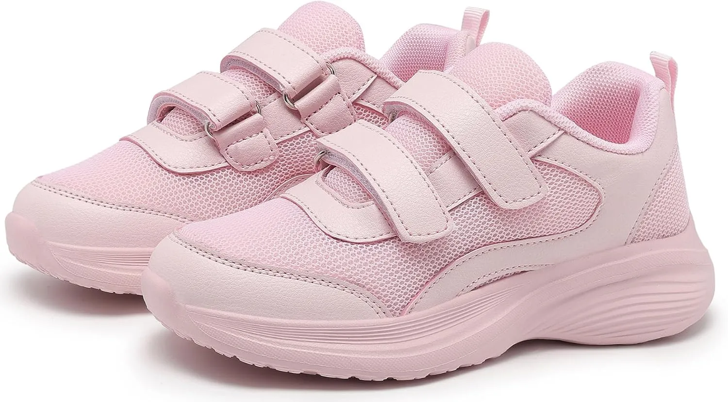 Santiro Boys Tennis Shoes Girls Sneakers Lightweight Soft Mesh Kids Running Shoes