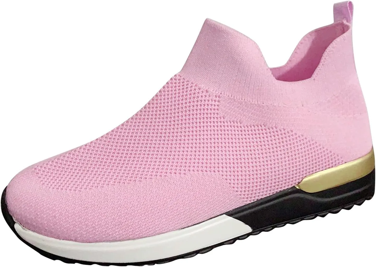 SBGMoSJ Lightweight Sneakers for Women Size 8 Wide Shoes for Wedding Guest Women Comfy Fall Black Workout Tennis Shoes for Women Womens High Top Sneakers White Women Lightweight Walking Shoes 7.5