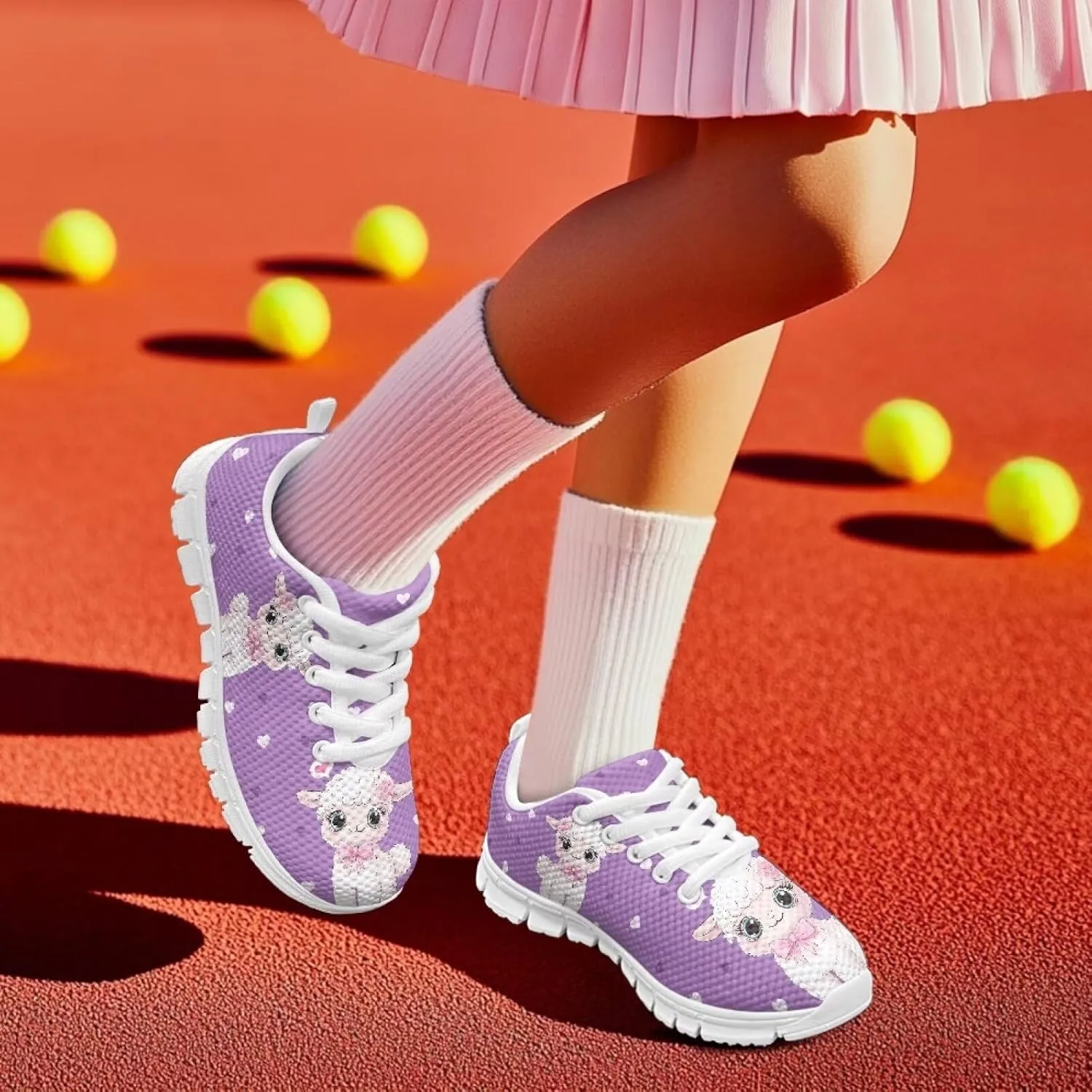 Shoes for Kids Boys Girls Tennis Shoes Mesh Running Shoes Lightweight Athletic Shoes