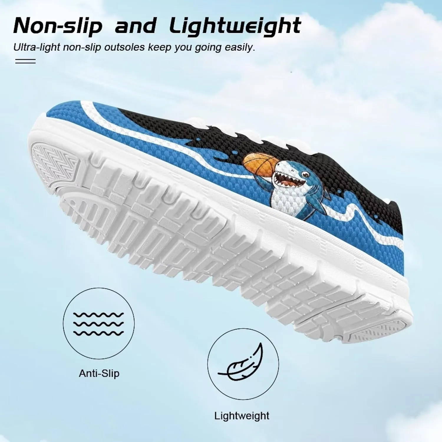 Shoes for Kids Boys Girls Tennis Shoes Mesh Running Shoes Lightweight Athletic Shoes