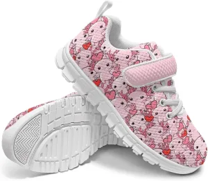 Shoes for Little Girls Road Running Shoes Lightweight Outdoor Walking Shoes Mesh Tennis Sneakers