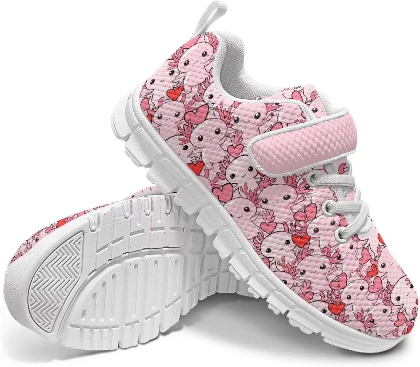 Shoes for Little Girls Road Running Shoes Lightweight Outdoor Walking Shoes Mesh Tennis Sneakers