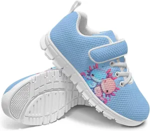 Shoes for Little Girls Road Running Shoes Lightweight Outdoor Walking Shoes Mesh Tennis Sneakers