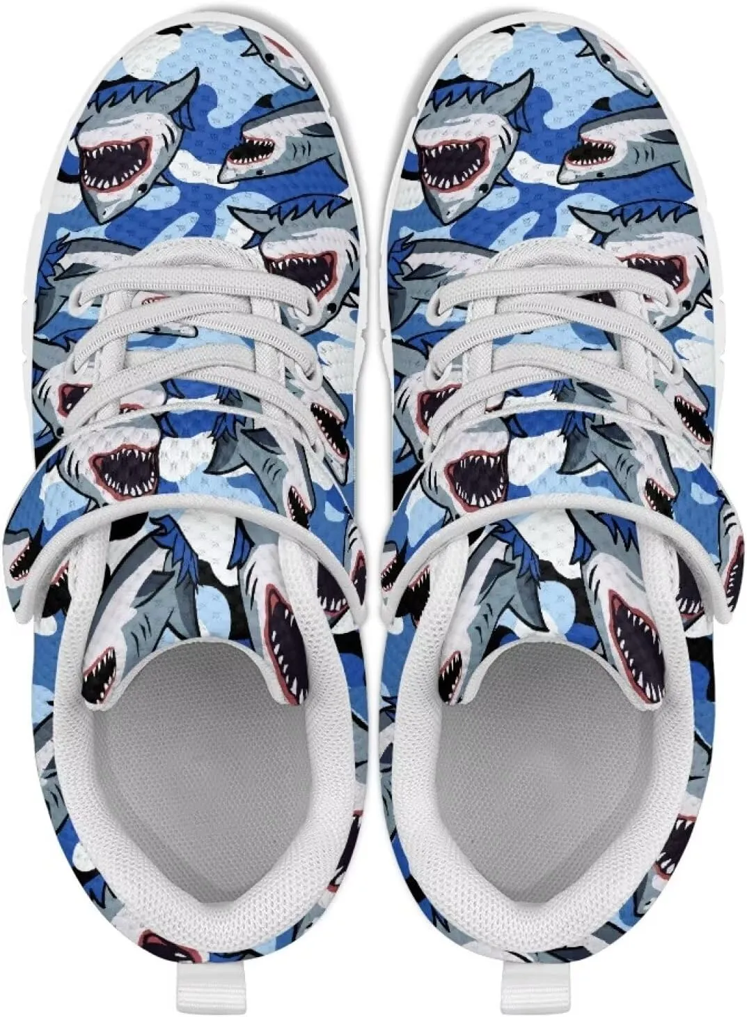 Showudesigns Athletic Tennis Shoes for Girls Kids Active Sip On Sneakers Running Gym Shoes