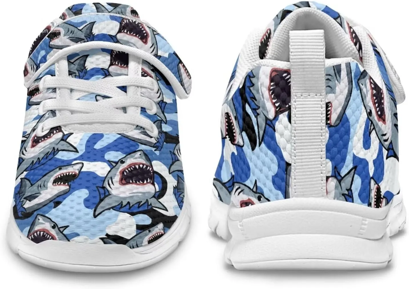 Showudesigns Athletic Tennis Shoes for Girls Kids Active Sip On Sneakers Running Gym Shoes