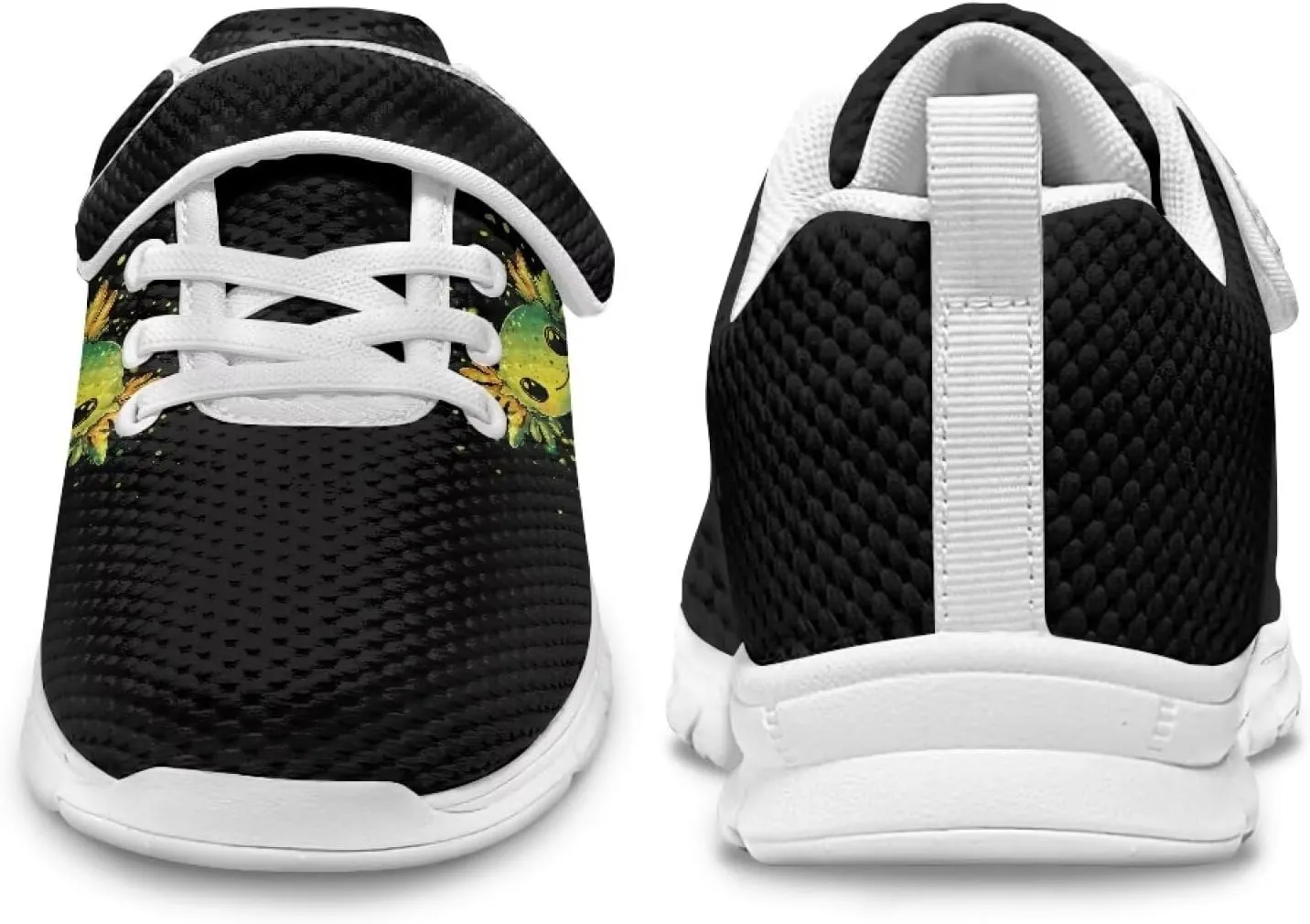 Showudesigns Athletic Tennis Shoes for Girls Kids Active Sip On Sneakers Running Gym Shoes