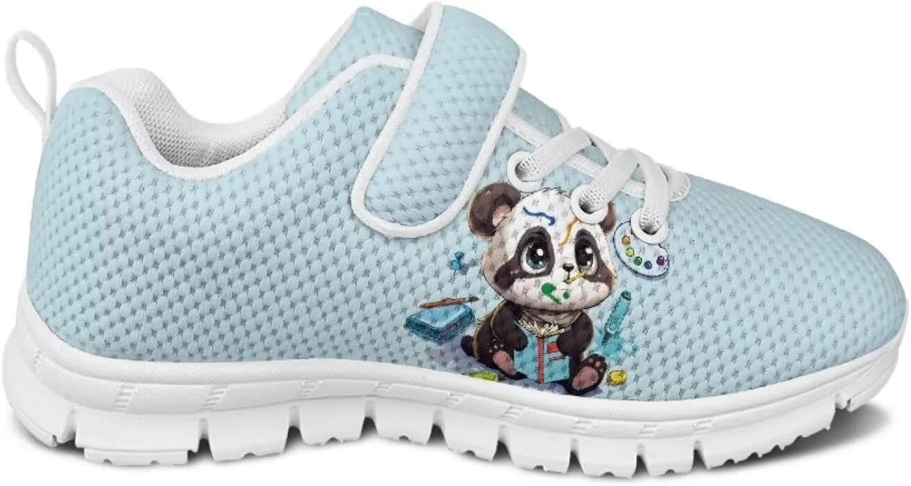 Showudesigns School Running Shoes Girls Boys Active Sneakers Kids Slip On Tennis Shoes