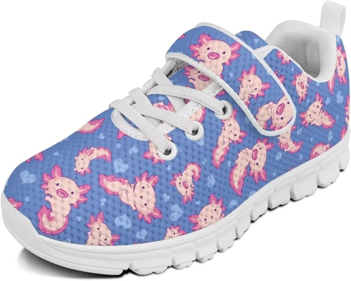 Showudesigns School Running Shoes Girls Boys Active Sneakers Kids Slip On Tennis Shoes