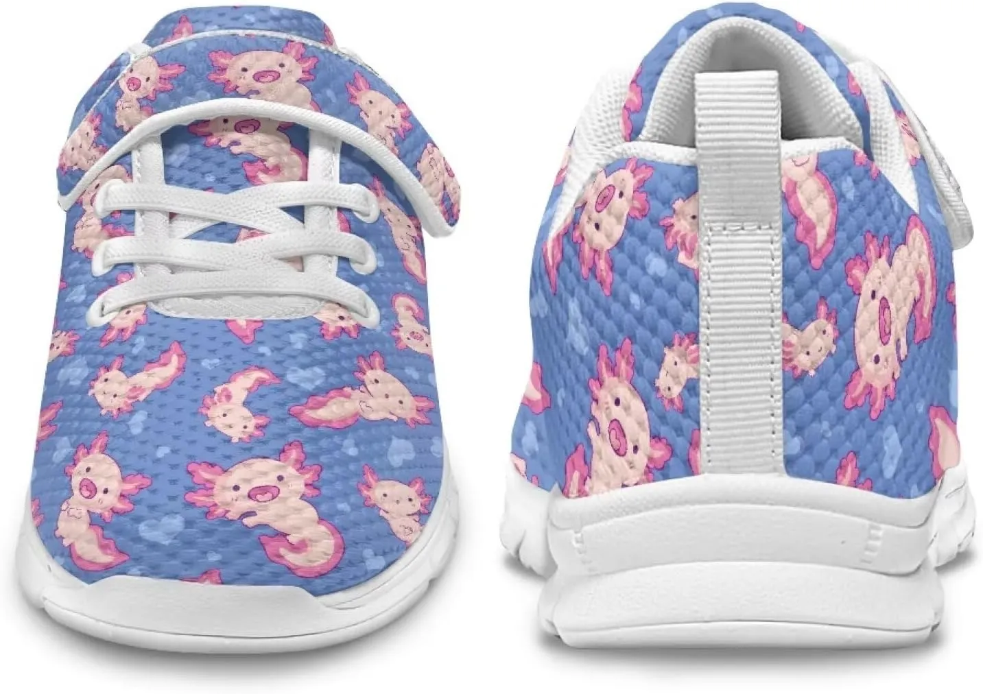 Showudesigns School Running Shoes Girls Boys Active Sneakers Kids Slip On Tennis Shoes