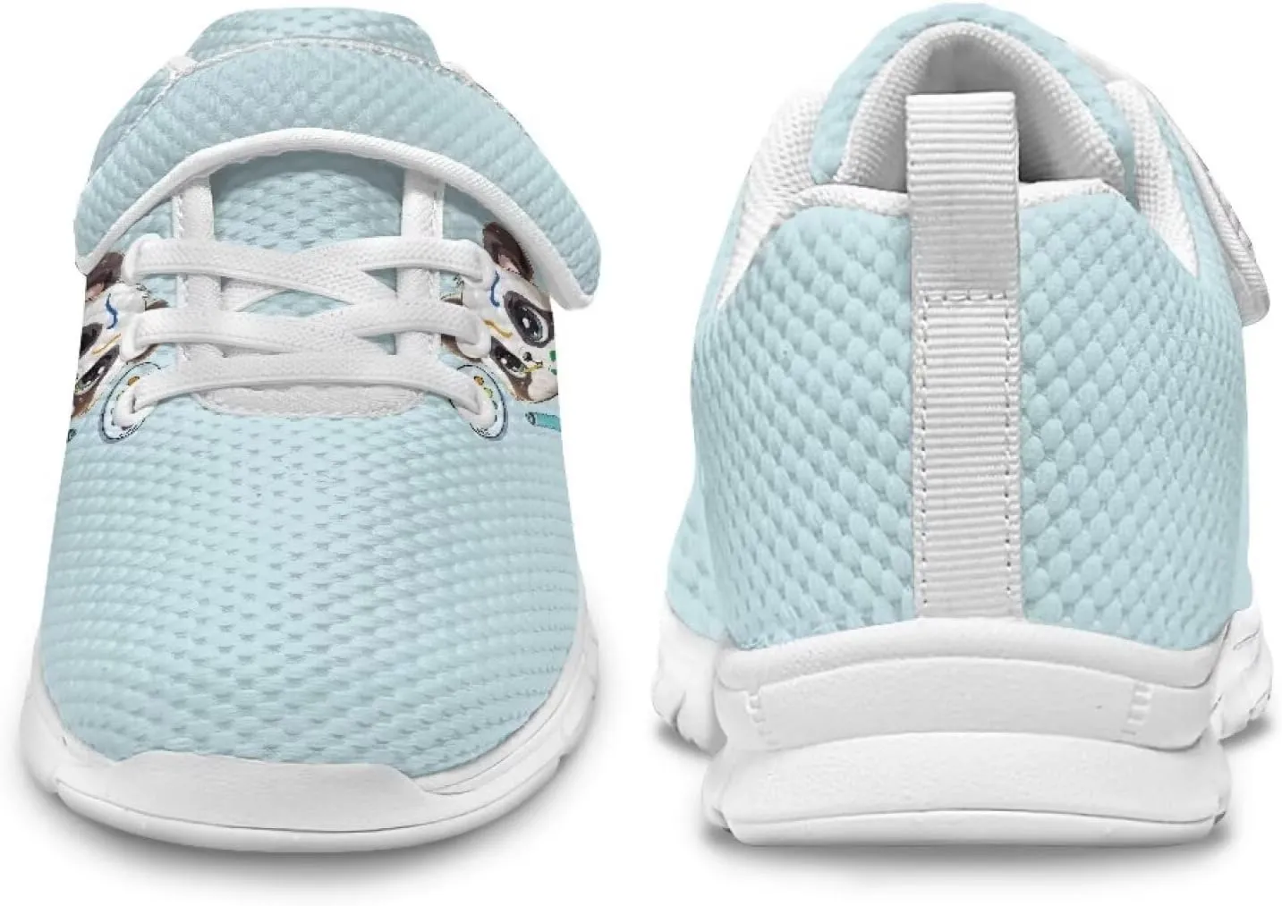 Showudesigns School Running Shoes Girls Boys Active Sneakers Kids Slip On Tennis Shoes