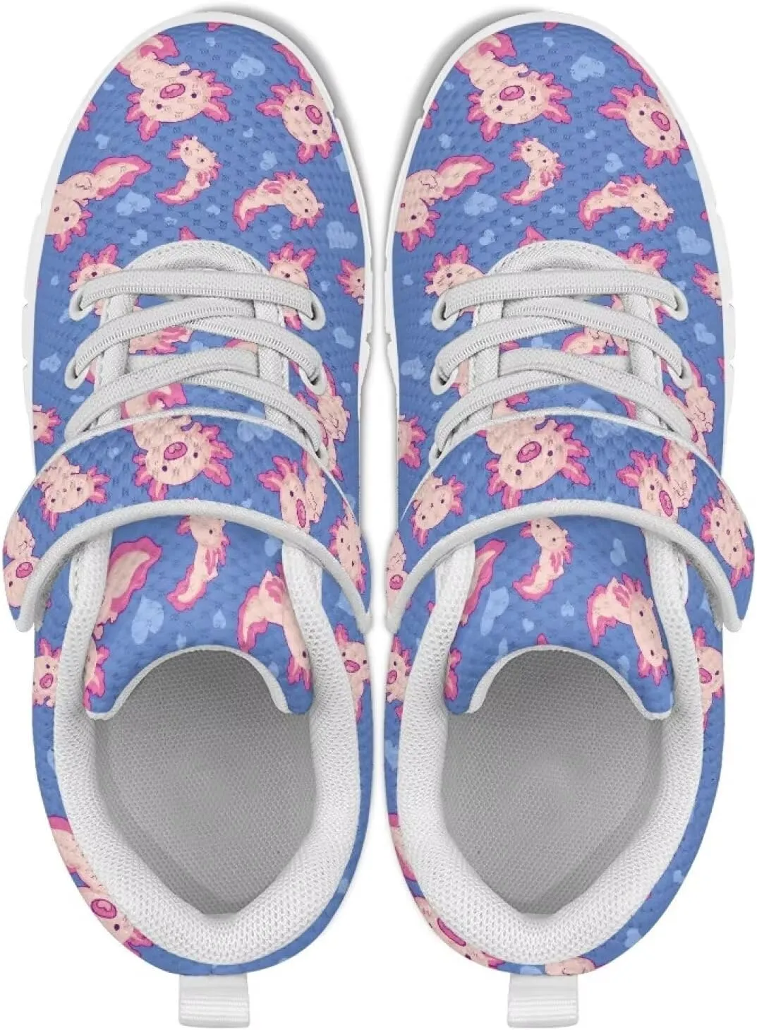 Showudesigns School Running Shoes Girls Boys Active Sneakers Kids Slip On Tennis Shoes