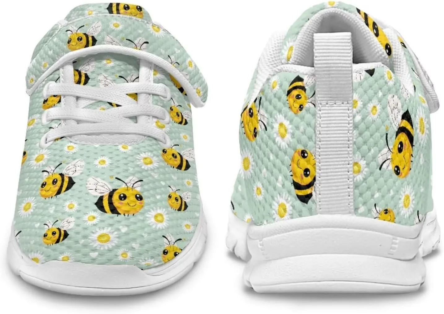 Showudesigns School Running Shoes Girls Boys Active Sneakers Kids Slip On Tennis Shoes