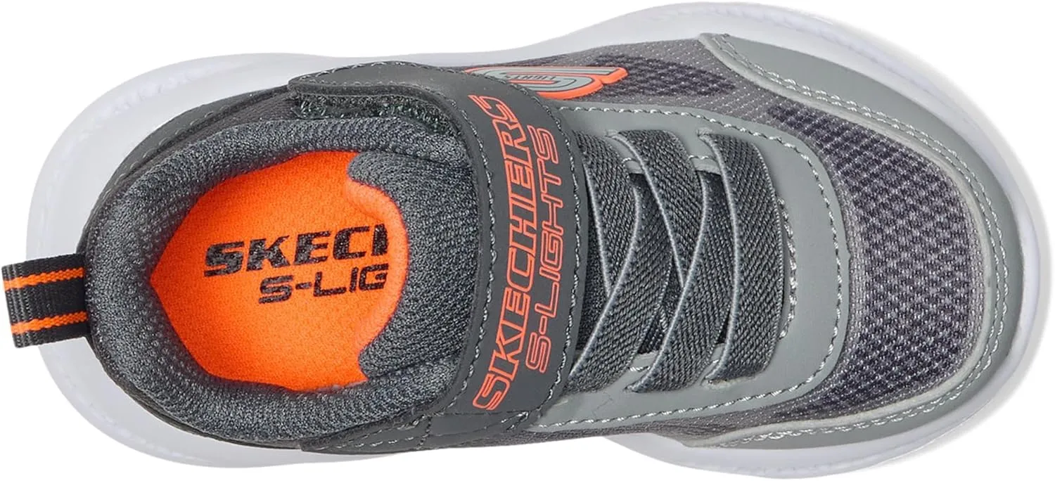 SKECHERS Boy's Meteor-Lights-krendo Sneaker