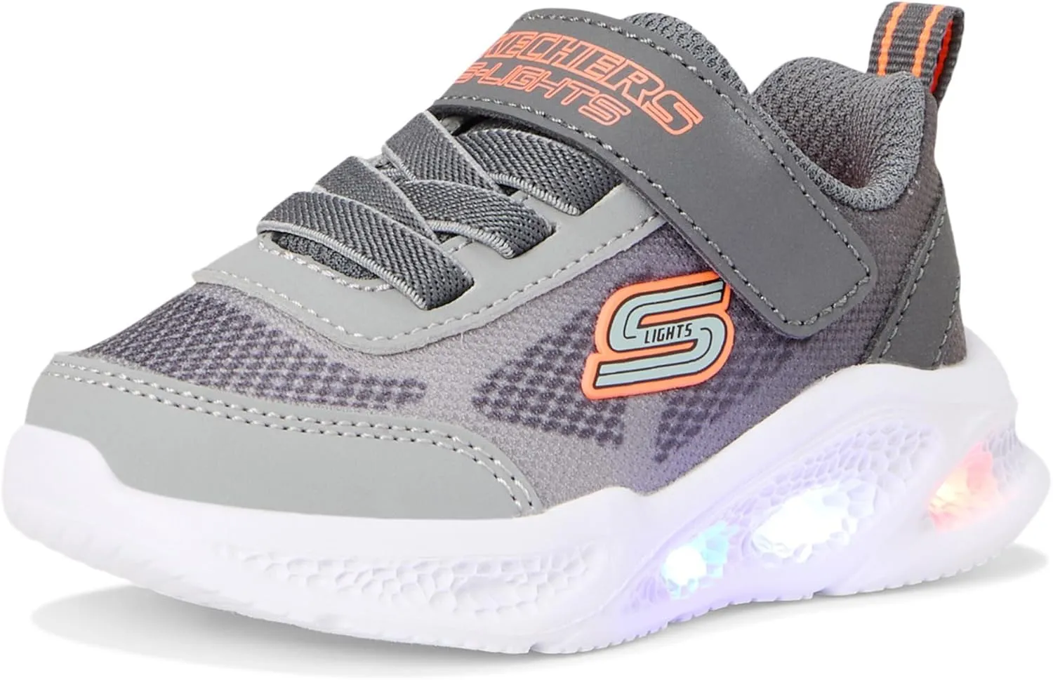 SKECHERS Boy's Meteor-Lights-krendo Sneaker