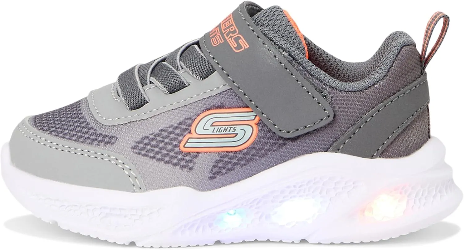SKECHERS Boy's Meteor-Lights-krendo Sneaker