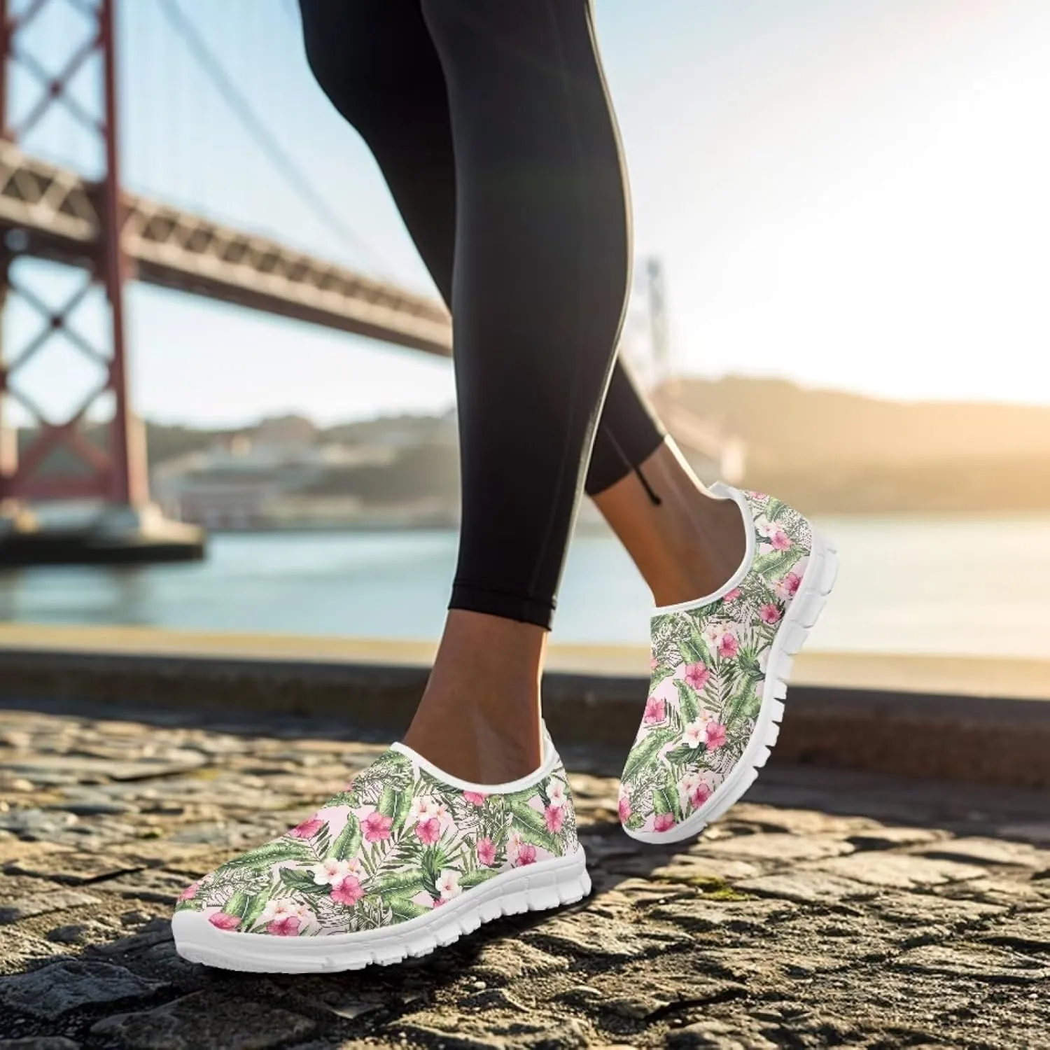 Slip On Sneakers for Women Soft Comfy Tennis Shoes Low Top Fashion Daily Ladies Walking Sneaker US 5-13