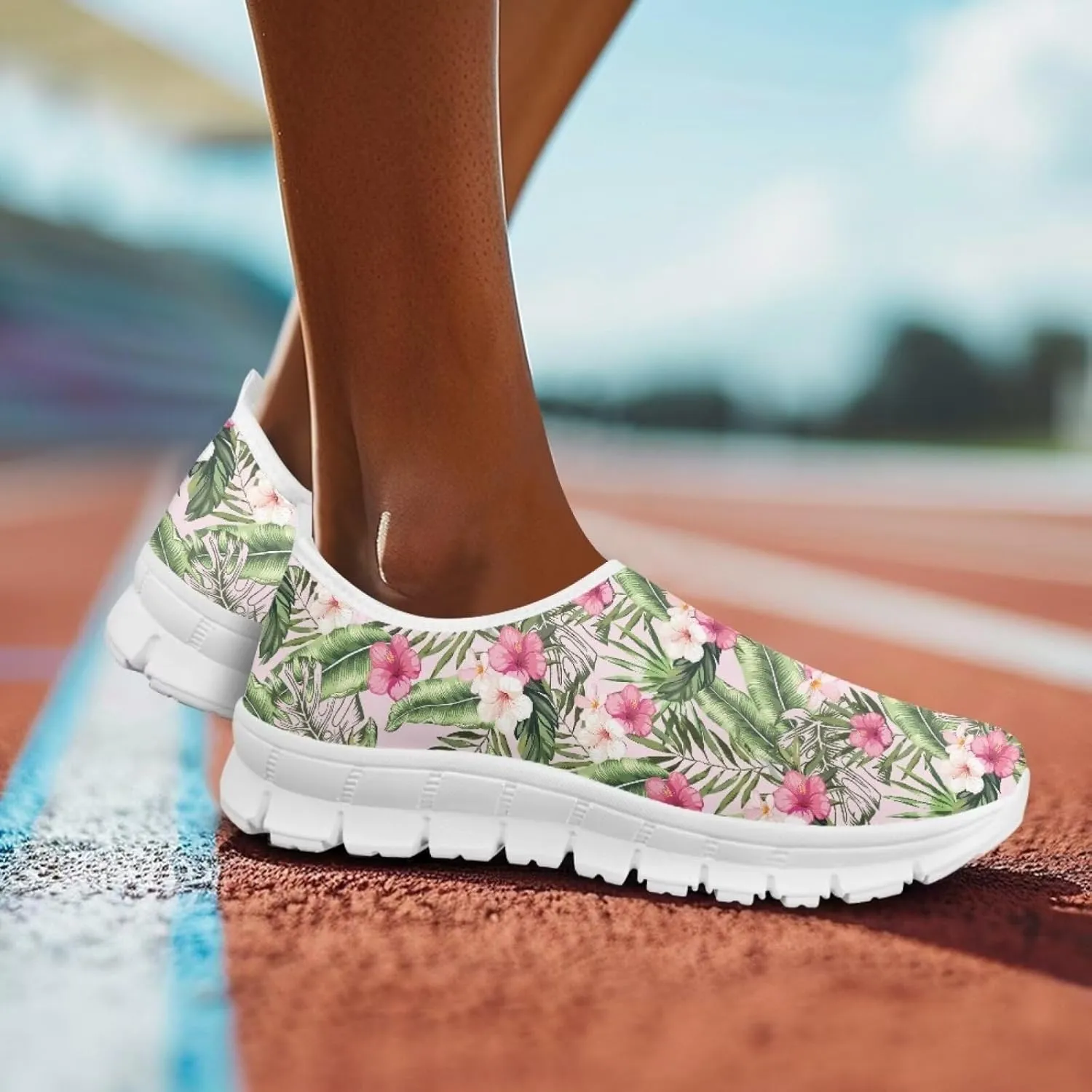 Slip On Sneakers for Women Soft Comfy Tennis Shoes Low Top Fashion Daily Ladies Walking Sneaker US 5-13