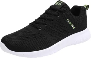 Slip on Walking Shoes for Men Casual Dressy Memory Foam Breathable Mesh Fashion Sneakers Non Slip Travel Jogging Training Gym Shoes Wide Width