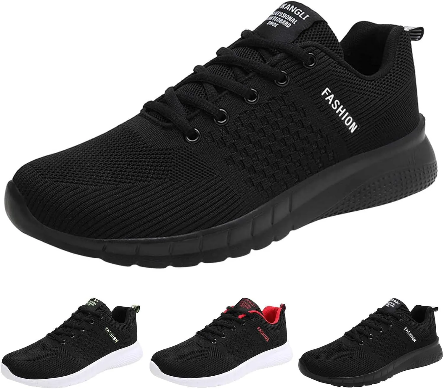 Slip on Walking Shoes for Men Casual Dressy Memory Foam Breathable Mesh Fashion Sneakers Non Slip Travel Jogging Training Gym Shoes Wide Width