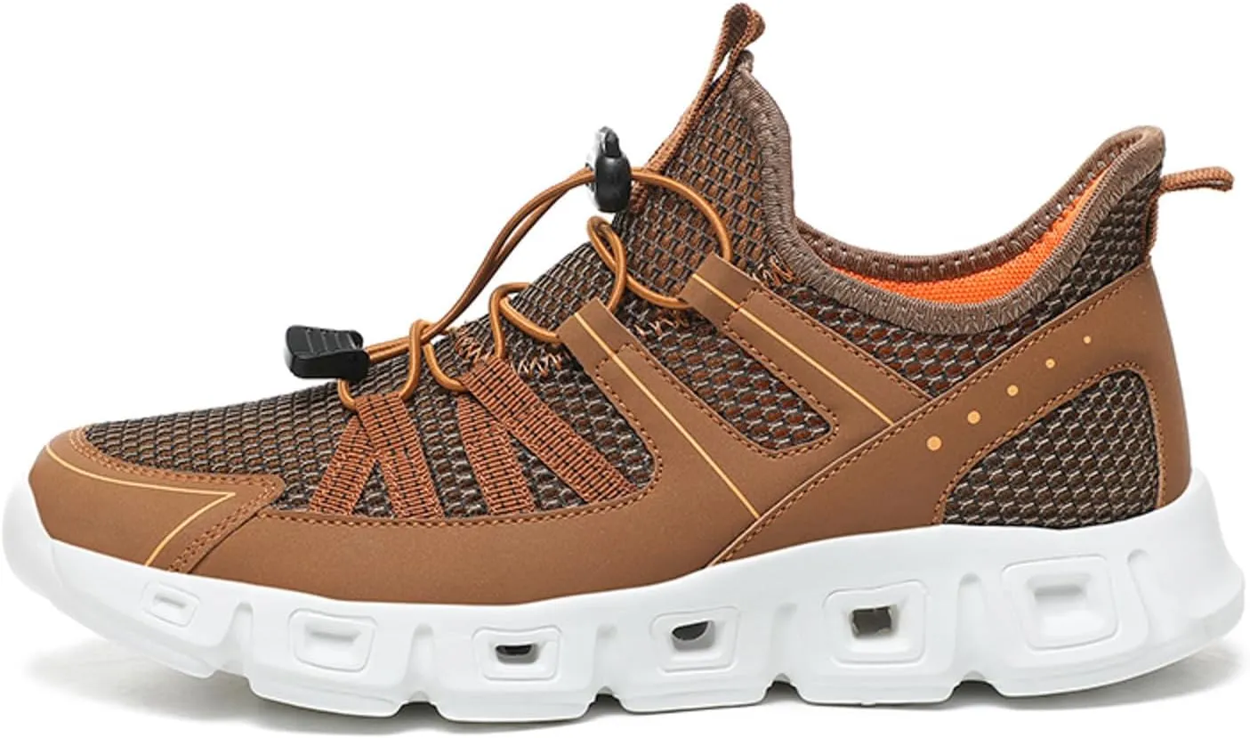 Slip on Walking Shoes for Men Comfort Memory Foam Breathable Mesh Fashion Sneakers Non Slip Travel Jogging Training Gym Shoes Wide Width