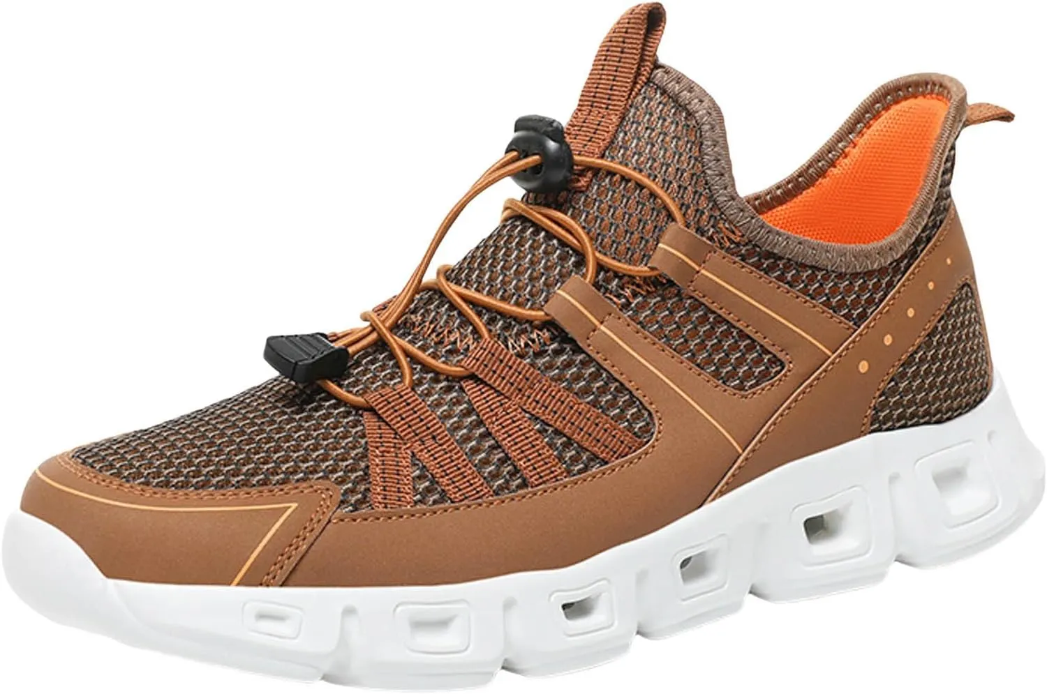 Slip on Walking Shoes for Men Comfort Memory Foam Breathable Mesh Fashion Sneakers Non Slip Travel Jogging Training Gym Shoes Wide Width