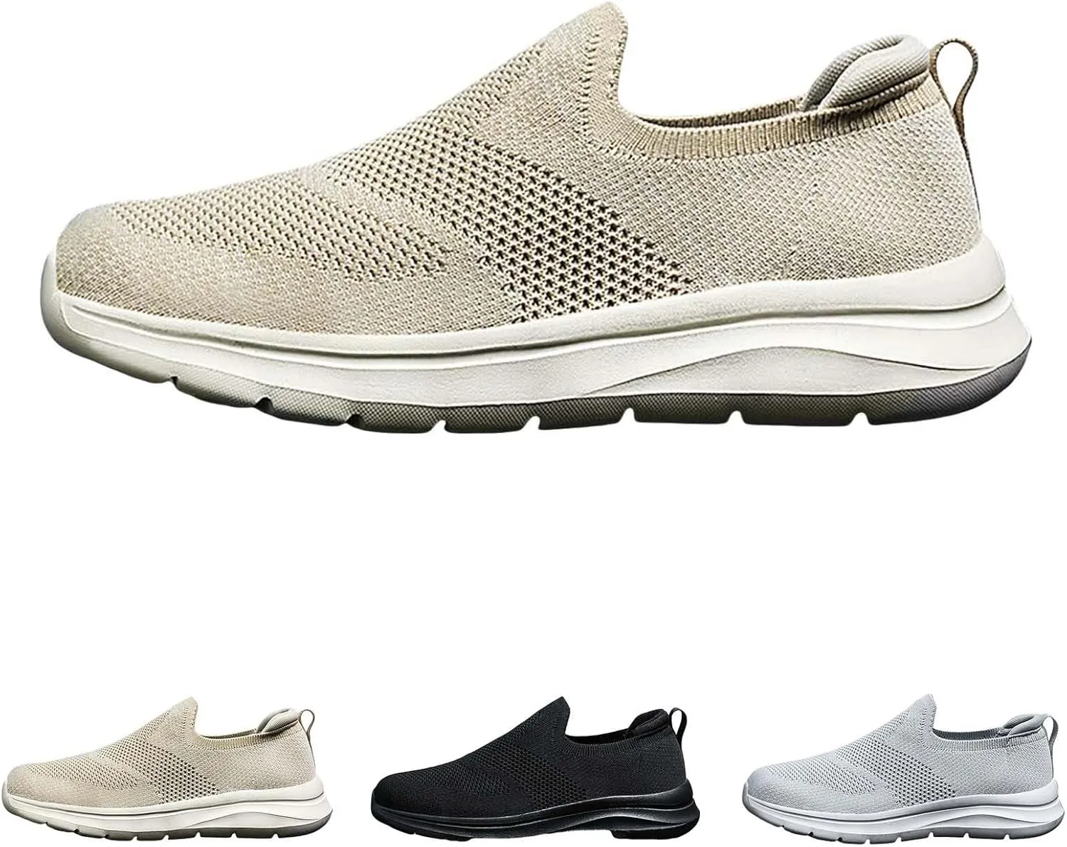 Slip On Walking Shoes for Women Fashion Mesh Casual Sport Sneakers Business Work Daily Walking Non Slip Sneakers
