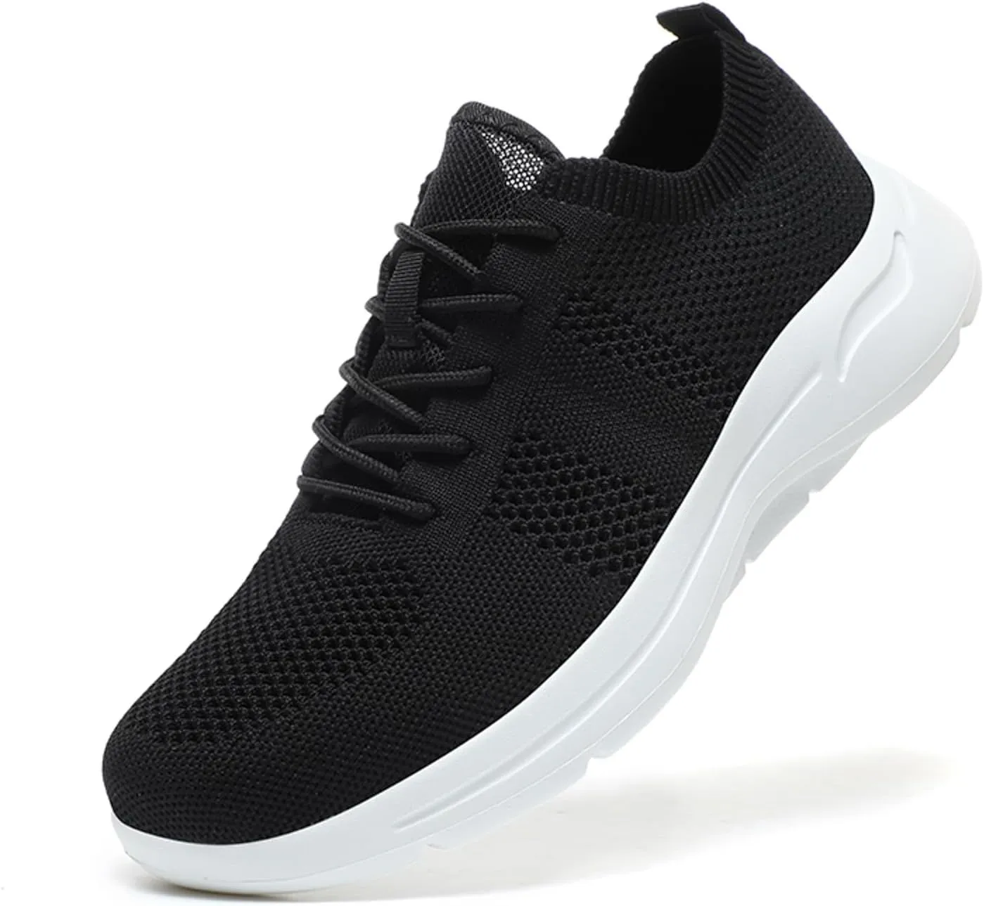 Slip on Walking Shoes Men Casual Dressy Memory Foam Breathable Mesh Fashion Sneakers Non Slip Indoor Outdoor Training Gym Shoes Wide Width