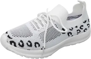 Slip on Walking Shoes Women Non Slip Memory Foam Arch Support Running Shoes Breathable Casual Gym Tennis Shoes Ladies 2024 Fashion Sneakers