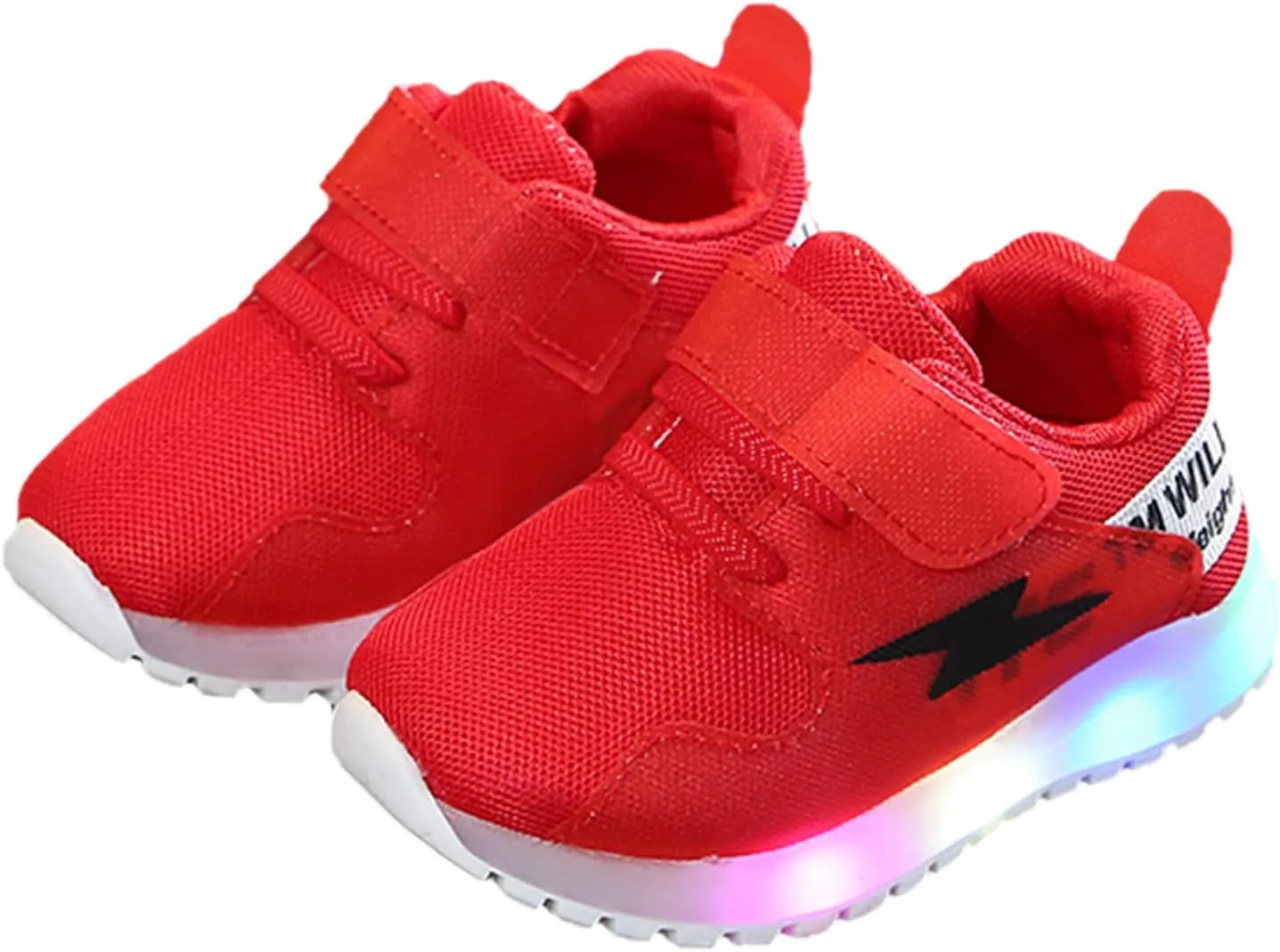 Sneakers for Girls Boys Kid Shoes with LED Light Up Shoes Shiny Toddler Sneakers Light Up for Christmas Birthday