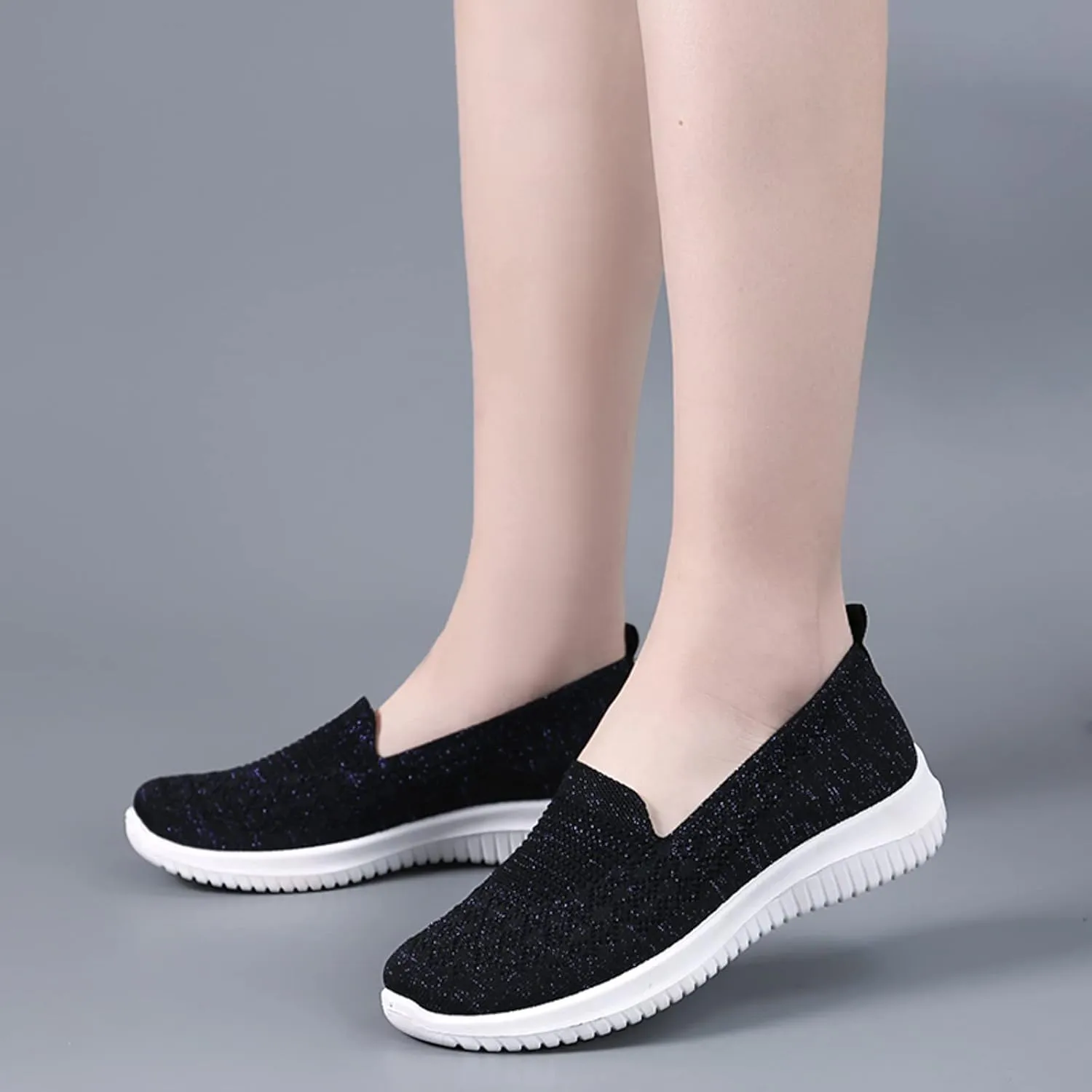 Sneakers for Women Breathable Casual Shoes Mesh Orthopedic Sneakers Outdoor Fitness Shoes for Elderly Women