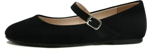 Soda Hookup-2 Kids/Children/Girls Fashion Classic Mary Jane Flat Rounded Ballet Shoes