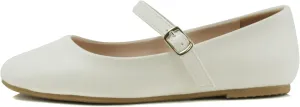 Soda Hookup-2 Kids/Children/Girls Fashion Classic Mary Jane Flat Rounded Ballet Shoes
