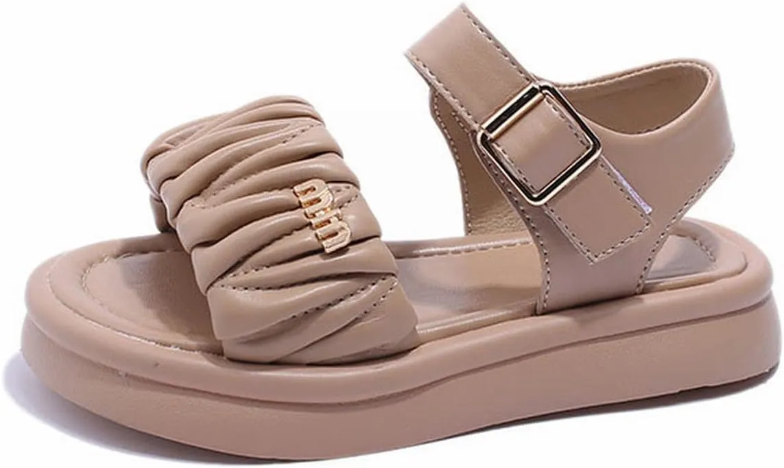 Summer Children's Beach Shoes Anti Slip Soft Sole Breathable Wedge Flatform Open Toe Cute Girls' Sandals KIDS Flip Flops for Girls