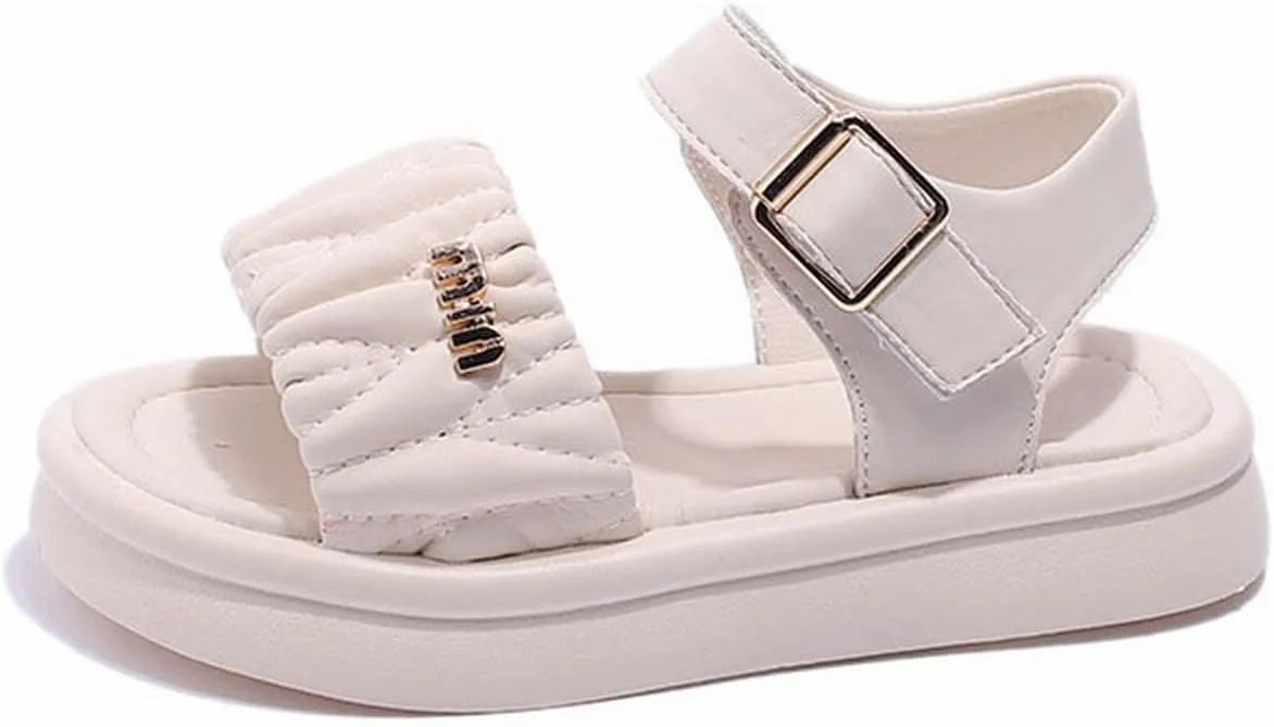 Summer Children's Beach Shoes Anti Slip Soft Sole Breathable Wedge Flatform Open Toe Cute Girls' Sandals KIDS Flip Flops for Girls