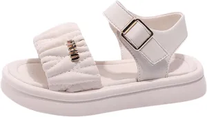 Summer Children's Beach Shoes Anti Slip Soft Sole Breathable Wedge Flatform Open Toe Cute Girls' Sandals KIDS Flip Flops for Girls