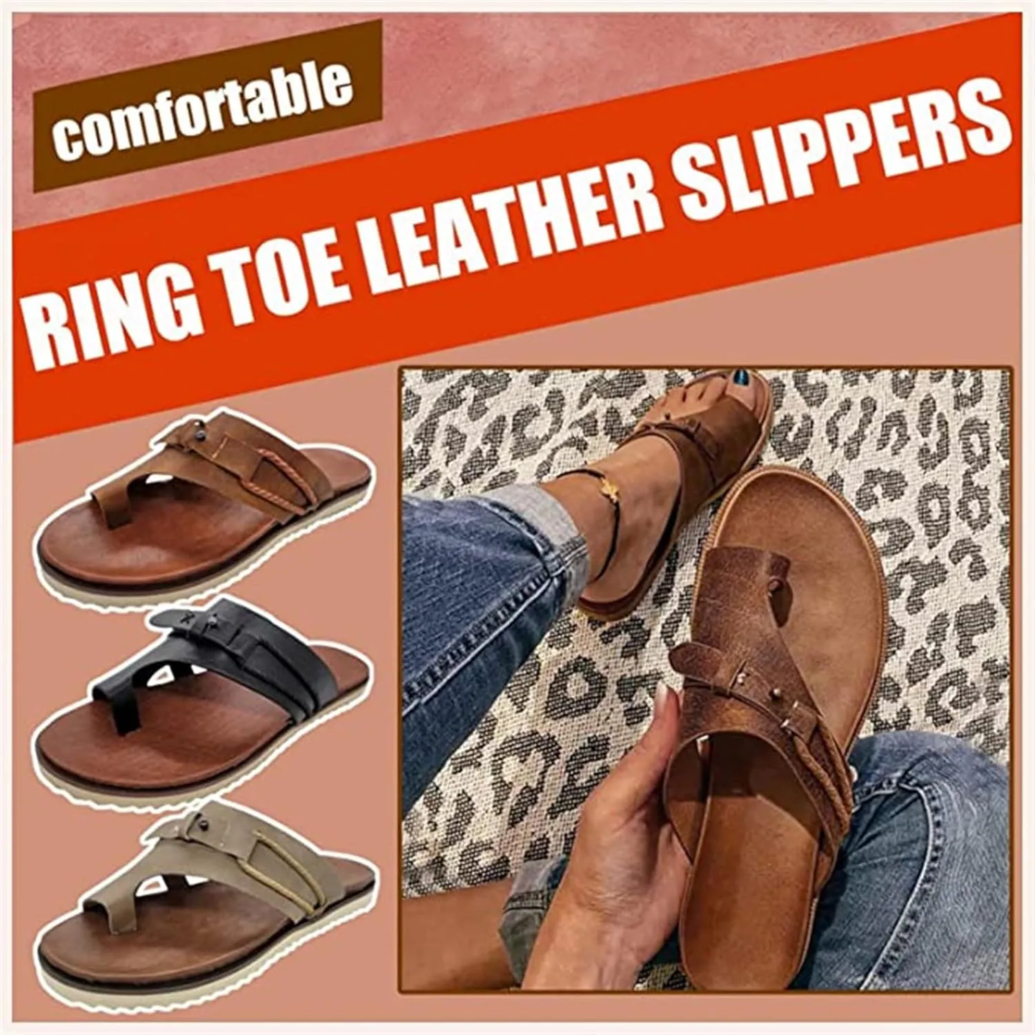 Summer Sandals For Women,Women Strappy Flat Sadals Flat Dressy Flip-Flops Clip Toe T-Strap Gladiator Thong Beach Sandals