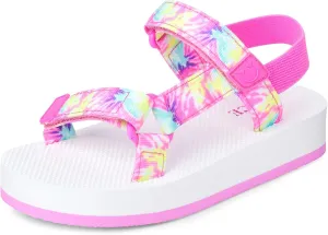 The Children's Place Girl's Sporty Sandals with Adjustable Straps