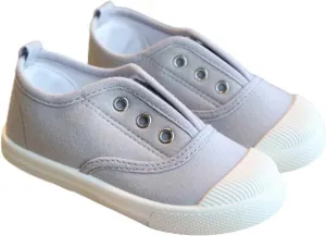 Toddler Canvas Flat Sneakers Lace Ankle Non Slip Running Sport Shoes Childrens Kids Breathable Comfy Summer Casual Shoes