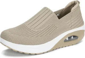 Touchmosees Women's Daily Walker Air Cushion Orthopedic Diabetic-Friendly Wedge Sneaker