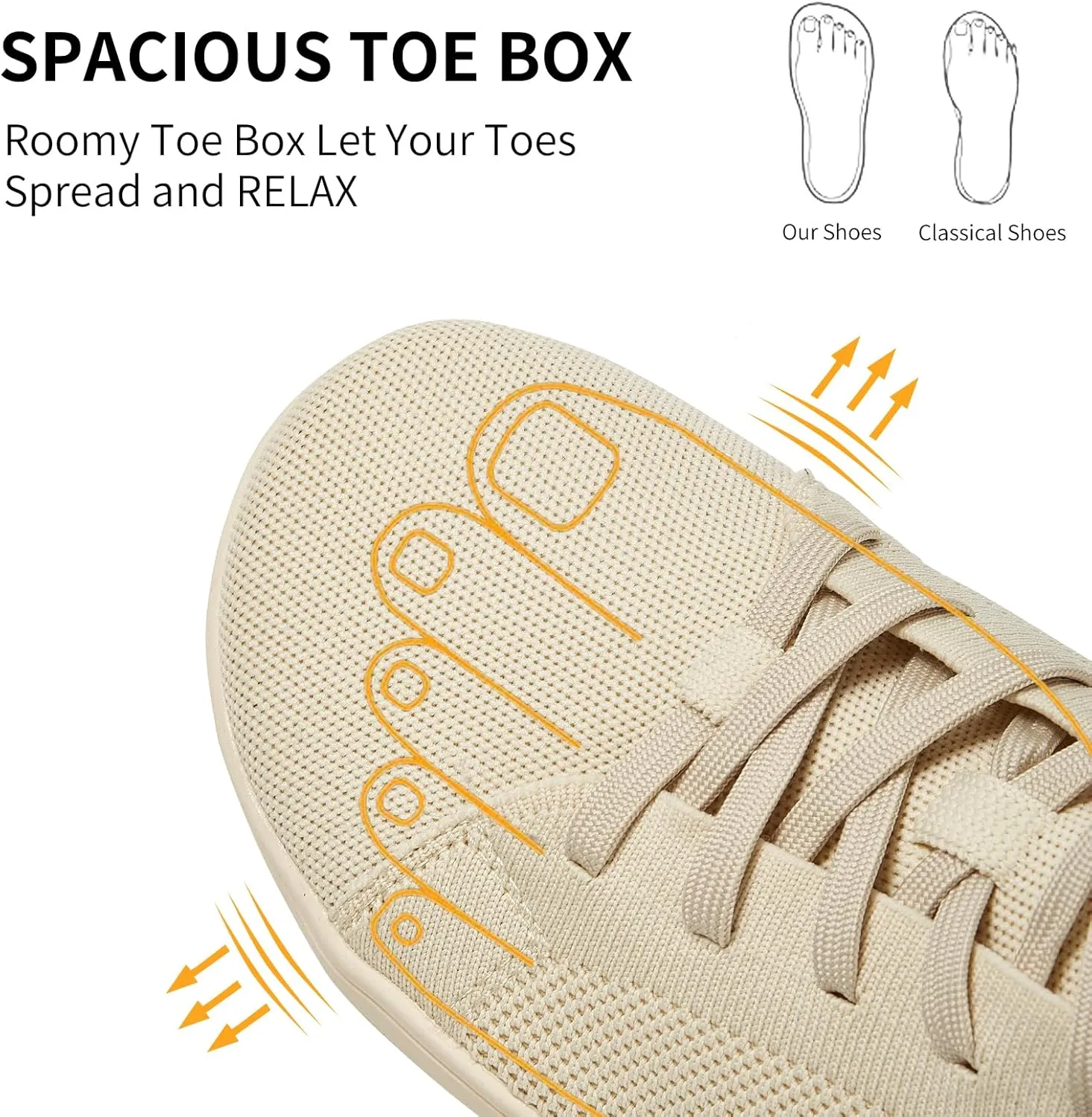 Unisex Barefoot Water Shoes Beach Simple Walking Shoes | Zero Drop/Wide Fashion Sports Shoes