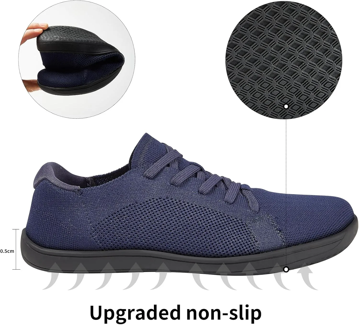 Unisex Barefoot Water Shoes Beach Simple Walking Shoes | Zero Drop/Wide Fashion Sports Shoes