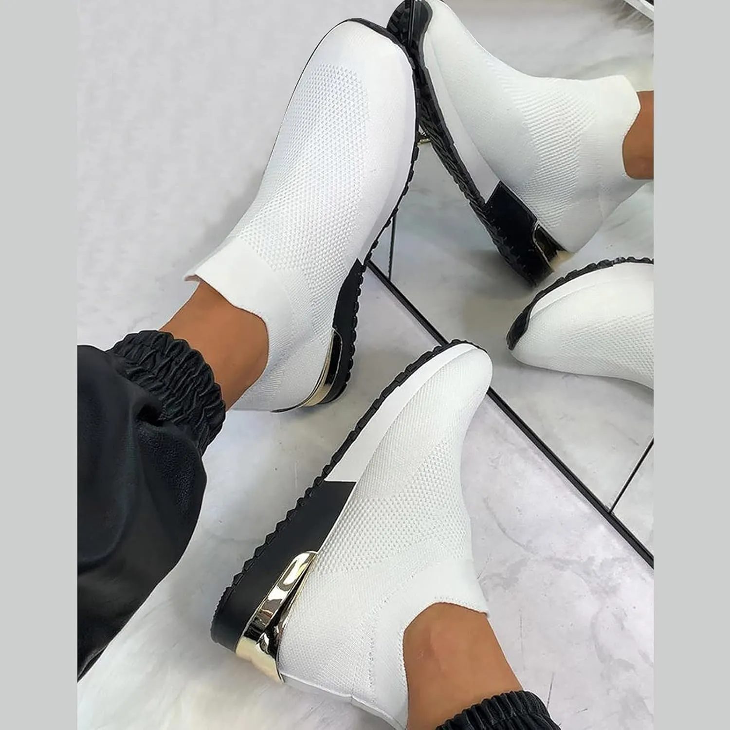 Wide Width Boots for Women Comfy Orthopedic Arch Support Walking Work Outdoor Hiking Ankle Boots Breathable Lac𝐞 Up Casual Sneaker
