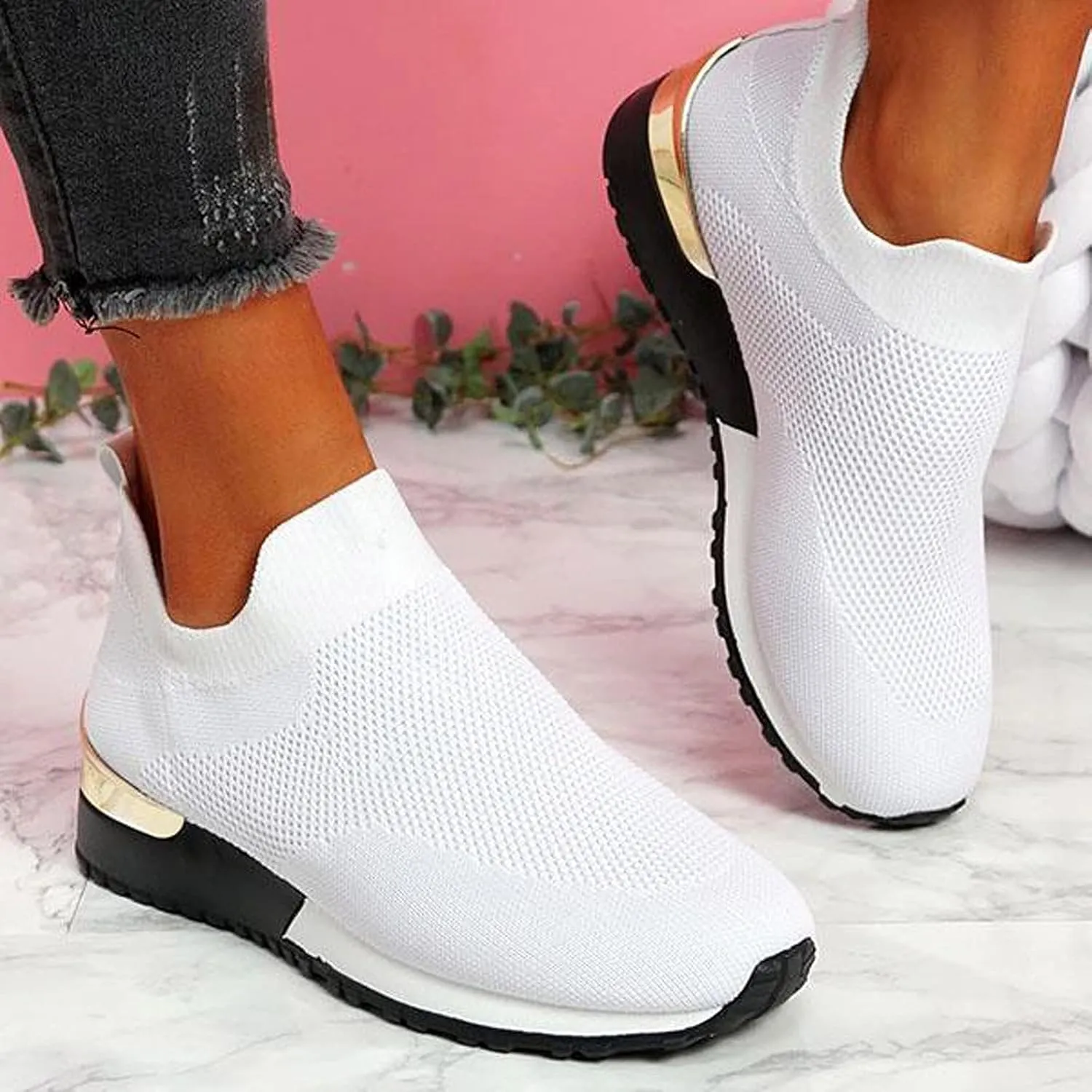 Wide Width Boots for Women Comfy Orthopedic Arch Support Walking Work Outdoor Hiking Ankle Boots Breathable Lac𝐞 Up Casual Sneaker